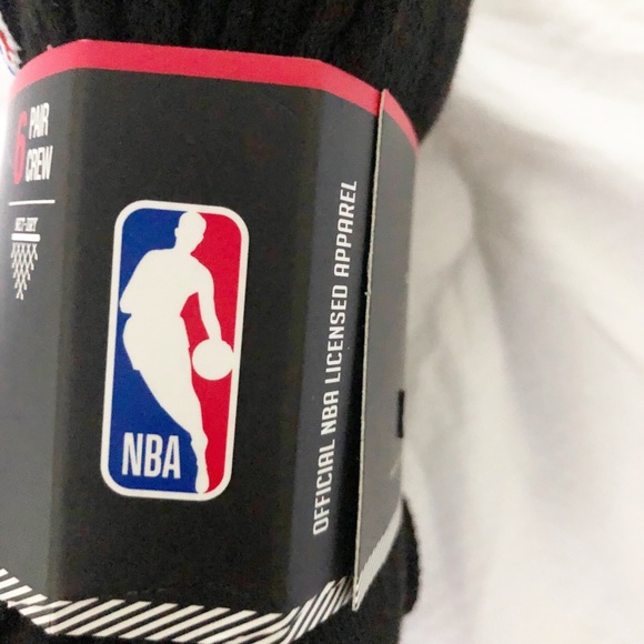 ❤️SOLD!❤️NBA Crew Socks (6 Pairs) - Picture 3 of 4
